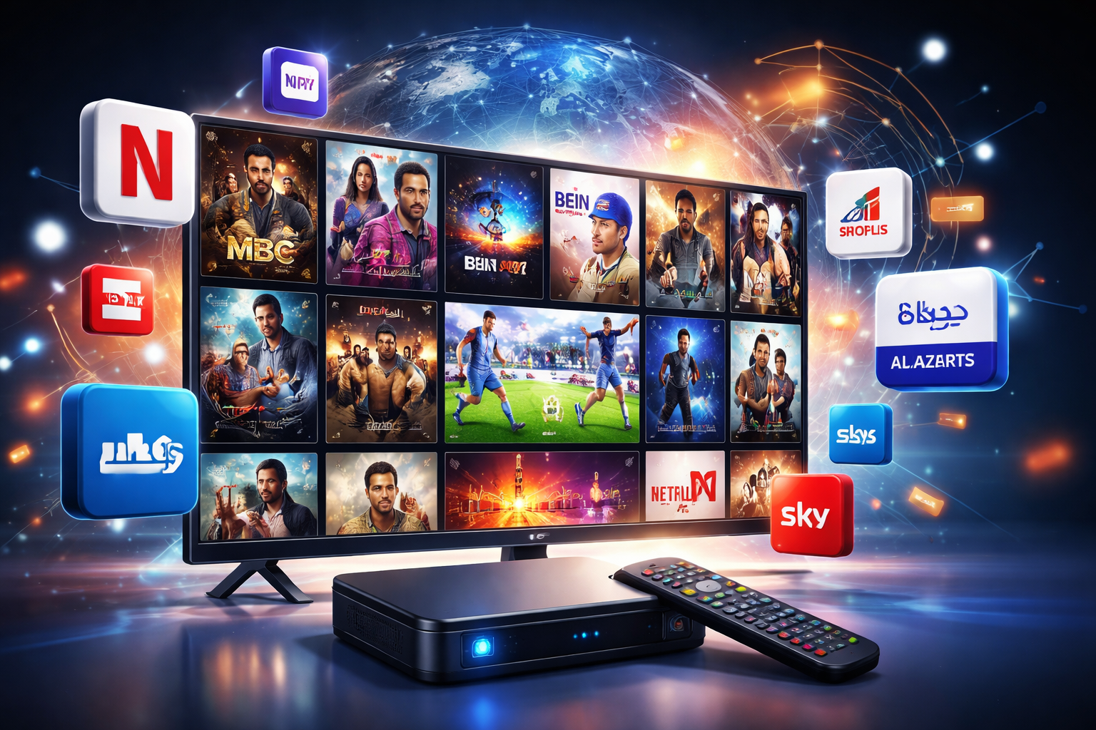 أحصل على أفضل تجربة غير محدودة داخل: iptv app