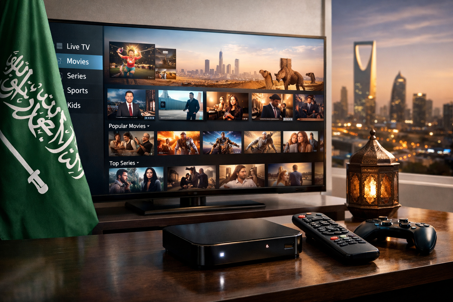 IPTV قوي للسعودية – لماذا يُعد Hulk4KIPTV أفضل اشتراك IPTV بدون تقطيع؟